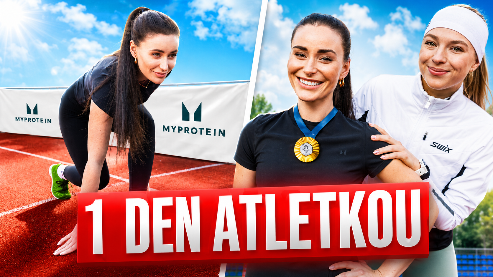 1 DEN ATLETKOU — Trénink S Mistryní Republiky